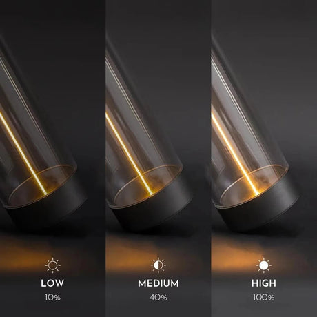 Modern Nightstand Lights Minimalist Cordless Desk Lamp - Hans Lumiere