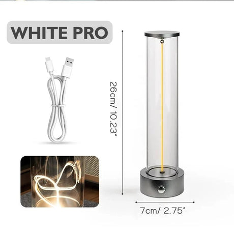 Modern Nightstand Lights Minimalist Cordless Desk Lamp - Hans Lumiere