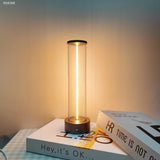 Modern Nightstand Lights Minimalist Cordless Desk Lamp - Hans Lumiere
