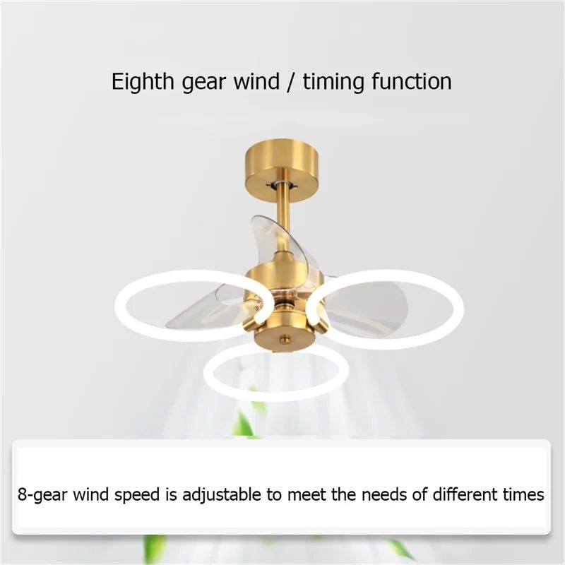Modern Nordic Ceiling Fan Lights With Remote Control - Hans Lumiere