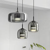 Modern Nordic Glass LED Pendant Light - Hans Lumiere