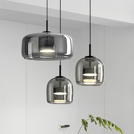 Modern Nordic Glass LED Pendant Light - Hans Lumiere