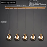 Modern Nordic Glass LED Pendant Light - Hans Lumiere