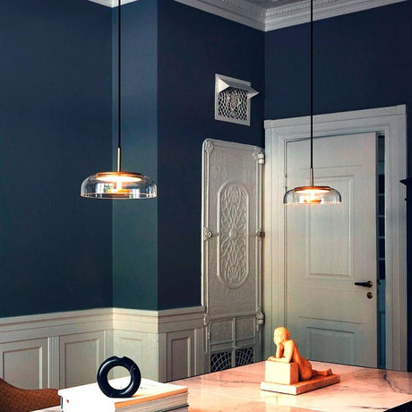 Modern Nordic Glass LED Pendant Lights - Hans Lumiere