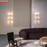 Modern Nordic Glass LED Wall Sconce - Hans Lumiere