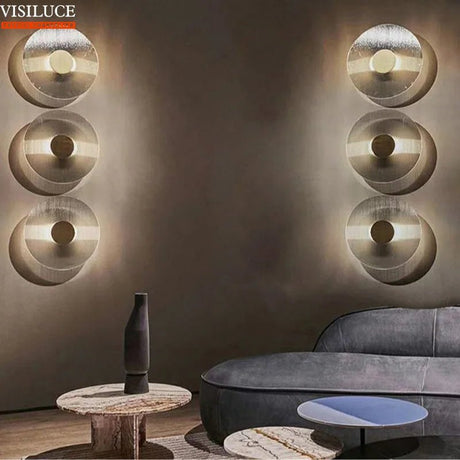 Modern Nordic Glass LED Wall Sconce - Hans Lumiere