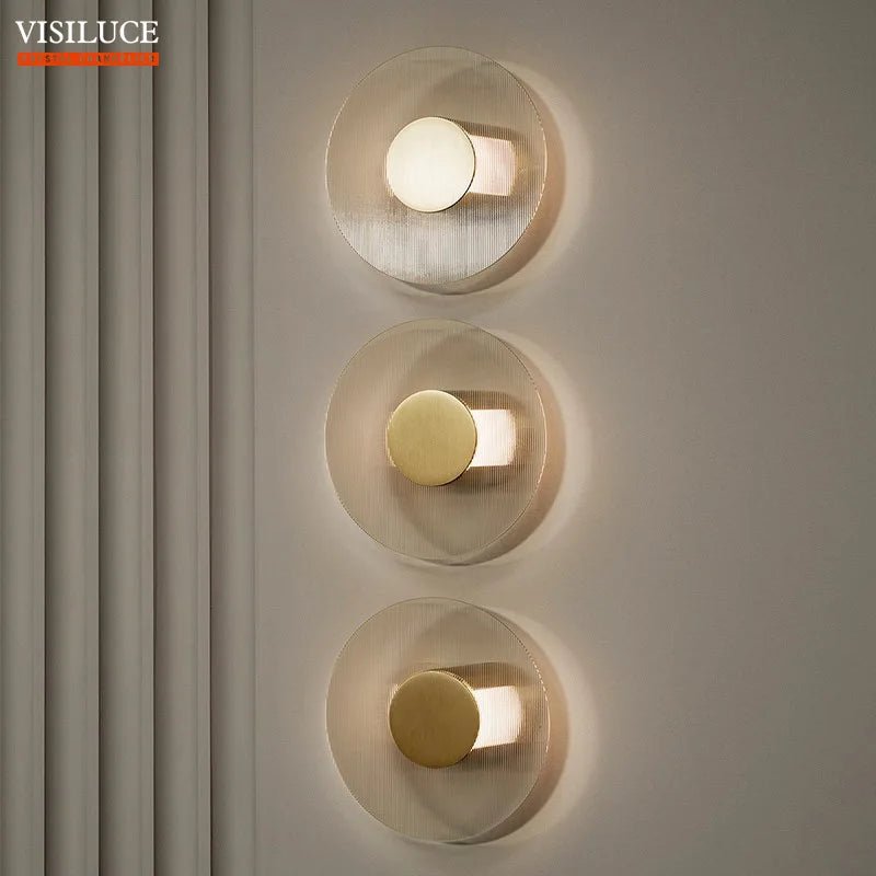 Modern Nordic Glass LED Wall Sconce - Hans Lumiere