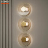Modern Nordic Glass LED Wall Sconce - Hans Lumiere