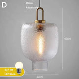 Modern Nordic Glass Pendant Lights - Hans Lumiere