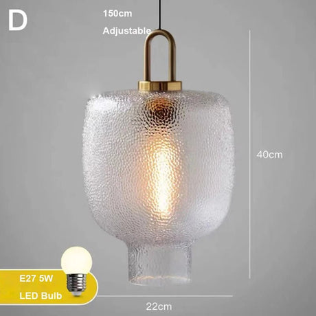 Modern Nordic Glass Pendant Lights - Hans Lumiere