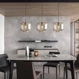 Modern Nordic Hanging Loft Glass Luster Pendant Light - Hans Lumiere