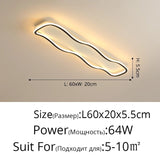 Modern Nordic LED Aisle Ceiling Light - Hans Lumiere