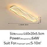 Modern Nordic LED Aisle Ceiling Light - Hans Lumiere