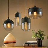 Modern Nordic LED Glass Wood Chandelier - Hans Lumiere