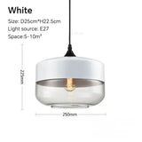 Modern Nordic LED Glass Wood Chandelier - Hans Lumiere
