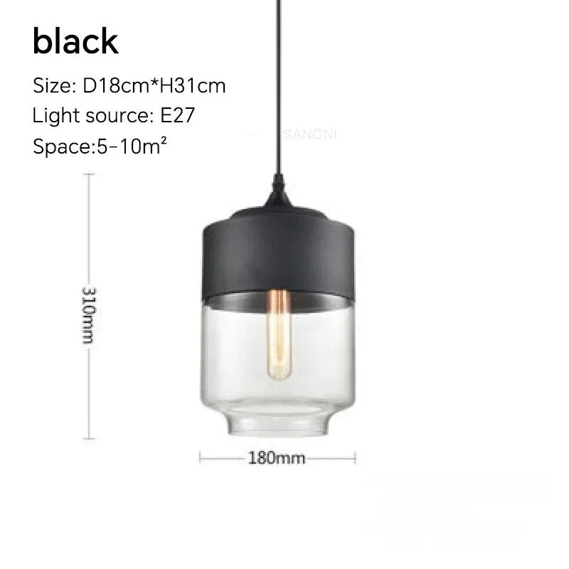 Modern Nordic LED Glass Wood Chandelier - Hans Lumiere