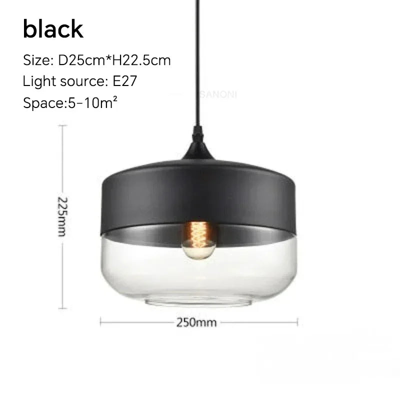 Modern Nordic LED Glass Wood Chandelier - Hans Lumiere