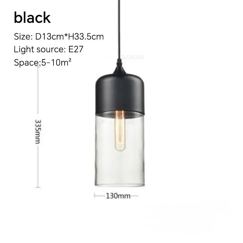 Modern Nordic LED Glass Wood Chandelier - Hans Lumiere