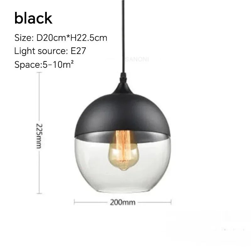 Modern Nordic LED Glass Wood Chandelier - Hans Lumiere