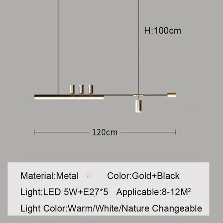 Modern Nordic LED Pendant Light Chandelier - Hans Lumiere
