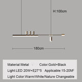 Modern Nordic LED Pendant Light Chandelier - Hans Lumiere