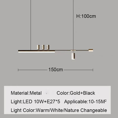 Modern Nordic LED Pendant Light Chandelier - Hans Lumiere