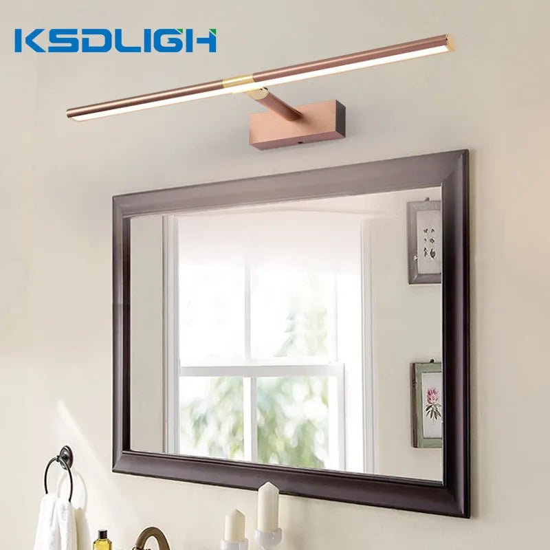 Modern Nordic LED Vanity Light Bathroom Mirror Light - Hans Lumiere