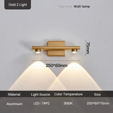 Modern Nordic Luminaire Indoor Up and Down Wall Sconce - Hans Lumiere