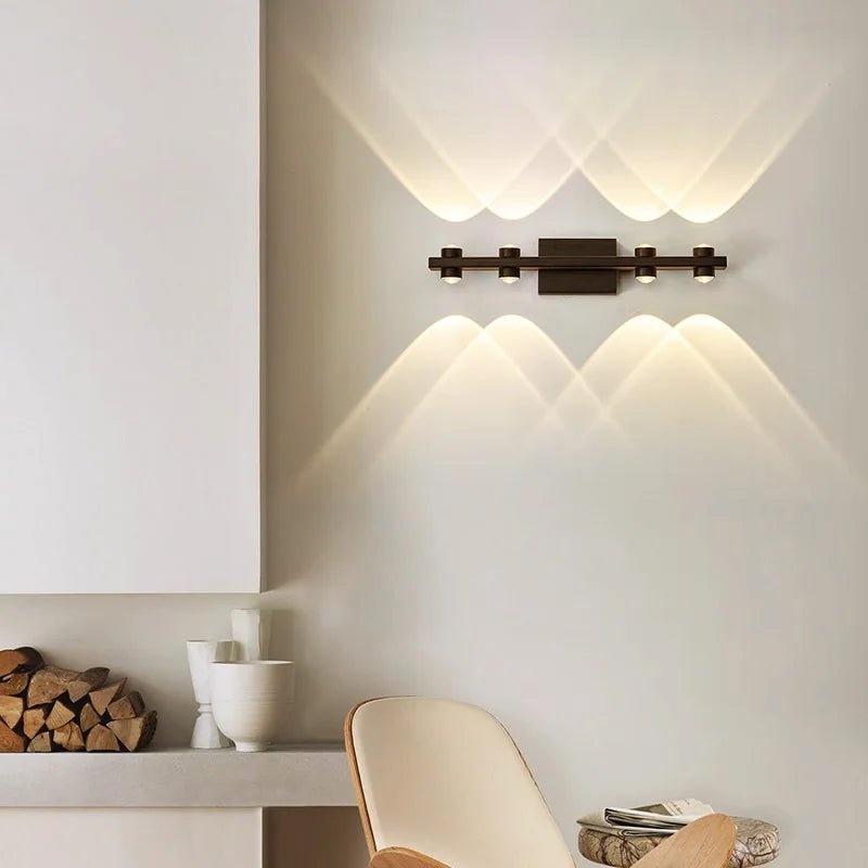 Modern Nordic Luminaire Indoor Up and Down Wall Sconce - Hans Lumiere
