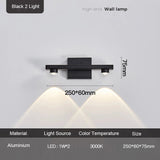 Modern Nordic Luminaire Indoor Up and Down Wall Sconce - Hans Lumiere
