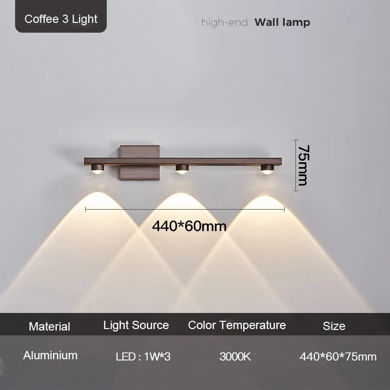 Modern Nordic Luminaire Indoor Up and Down Wall Sconce - Hans Lumiere