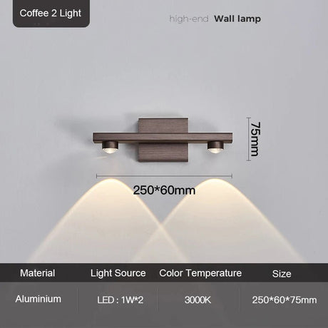 Modern Nordic Luminaire Indoor Up and Down Wall Sconce - Hans Lumiere