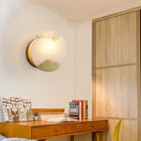 Modern Nordic Marble Round LED Wall Lamp - Hans Lumiere