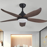 Modern Nordic Minimalist LED Fan Light With Remote Control - Hans Lumiere