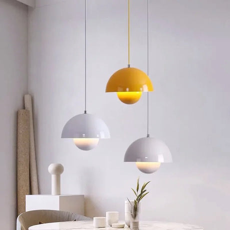 Modern Nordic Semicircular Pendant Light - Hans Lumiere