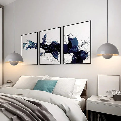 Modern Nordic Semicircular Pendant Light - Hans Lumiere