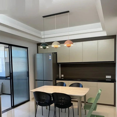 Modern Nordic Semicircular Pendant Light - Hans Lumiere