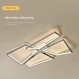 Modern Nordic Square Ceiling LED Light Fixture - Hans Lumiere