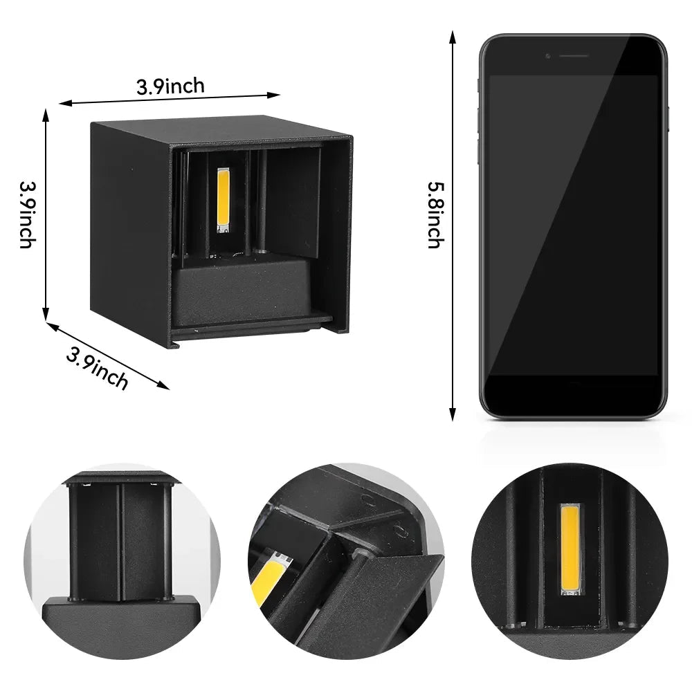 Modern Nordic Wall LED Lamps - Hans Lumiere