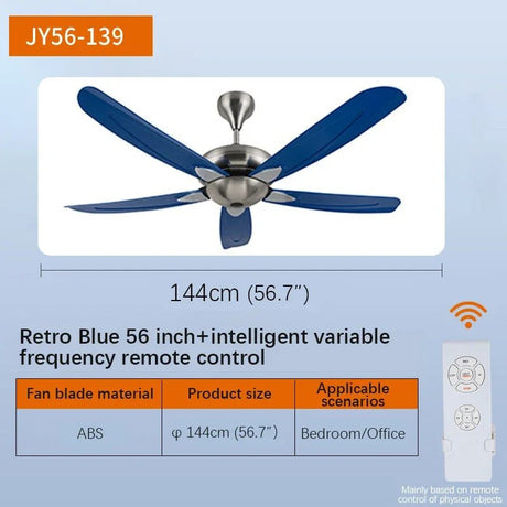 Modern Nordic Without lights Ceiling Fan - Hans Lumiere