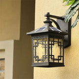 Modern Outdoor Solar Wall Light Fixture - Hans Lumiere