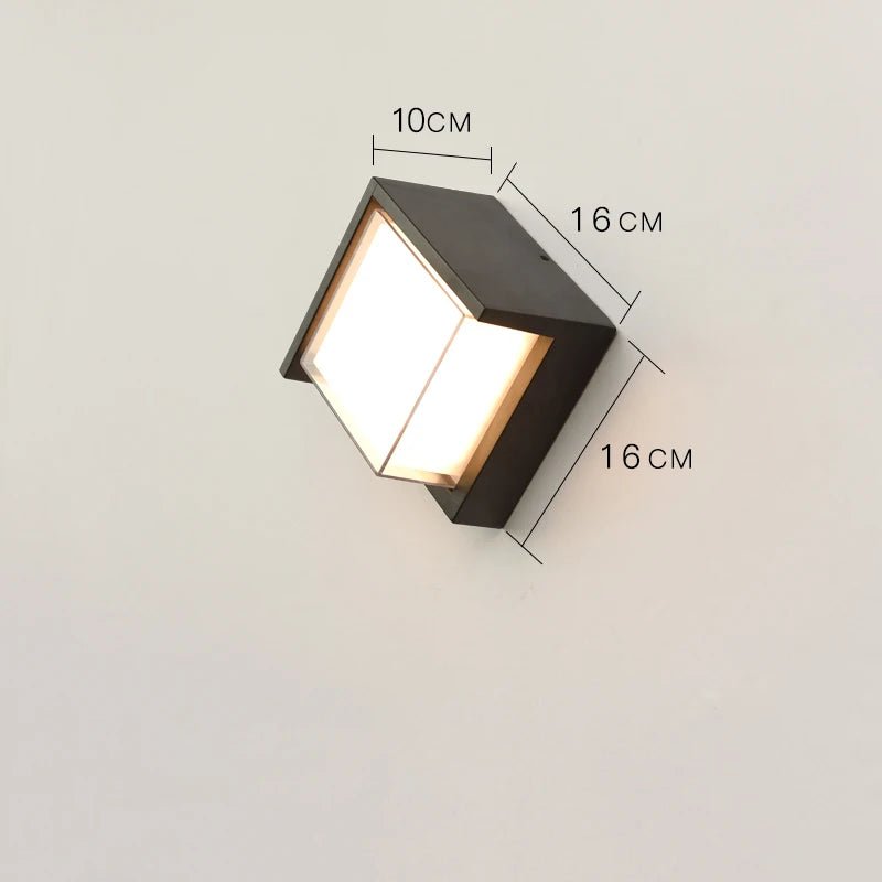 Modern Outdoor Wall Lighting - Hans Lumiere