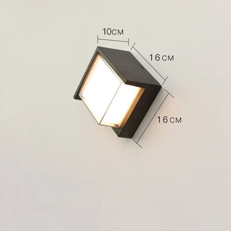 Modern Outdoor Wall Lighting - Hans Lumiere