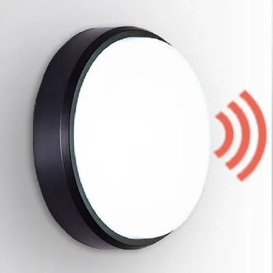 Modern Outdoor Waterproof Ceiling Lamp Round Porch Light - Hans Lumiere