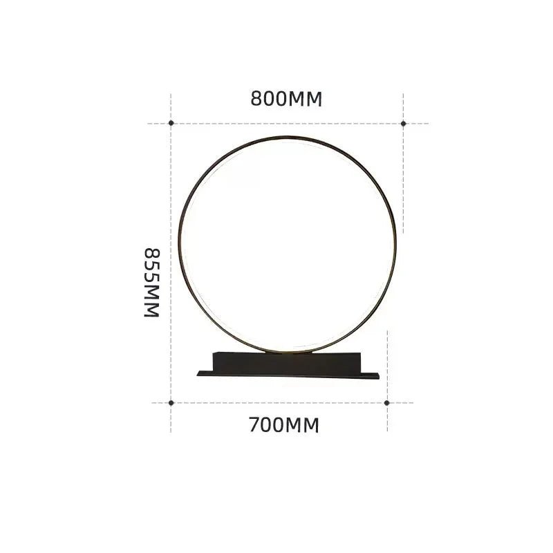 Modern Outdoor Waterproof Round LED Lawn Lamp - Hans Lumiere