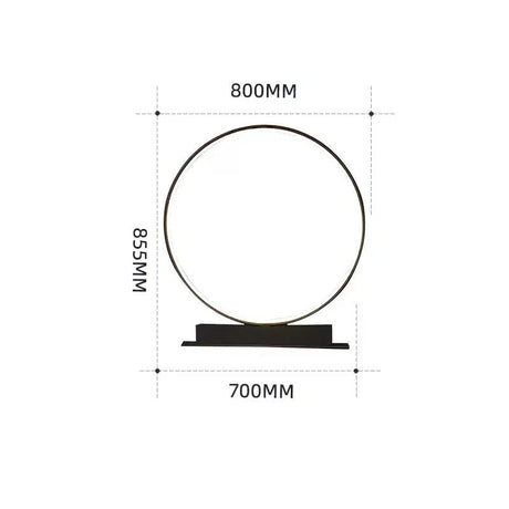 Modern Outdoor Waterproof Round LED Lawn Lamp - Hans Lumiere