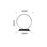 Modern Outdoor Waterproof Round LED Lawn Lamp - Hans Lumiere