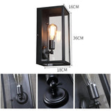 Modern Outdoor Waterproof Wall Lamp - Hans Lumiere