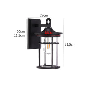 Modern Outdoor Waterproof Wall Lamp - Hans Lumiere