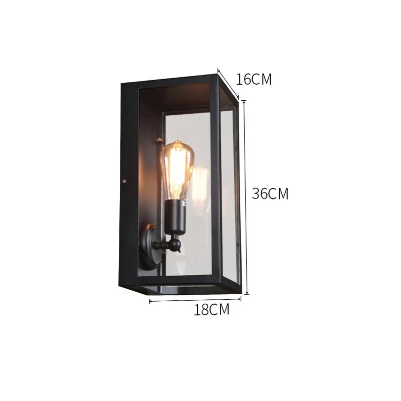 Modern Outdoor Waterproof Wall Lamp - Hans Lumiere